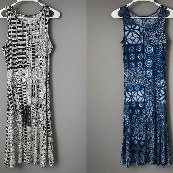 Ralph Lauren Dresses & Skirts - Lauren Jeans Co. Ralph Lauren Patchwork Maxi Dress Bundle Sizes S/M